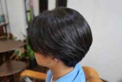 流れる縮毛矯正